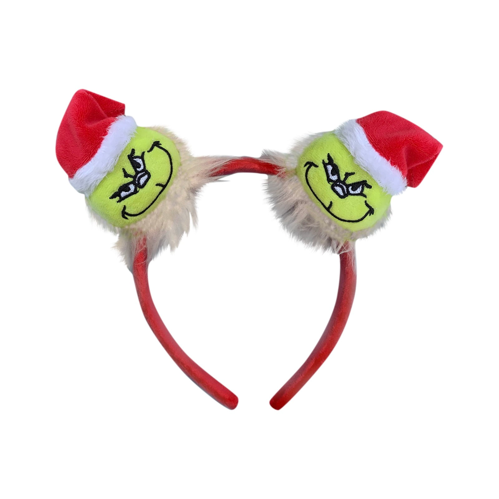 Dr. Seuss The Grinch Stole Christmas Santa Grinch and Santa Max Headband 2  Pack Multicoloured