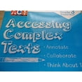 thumbnail image 1 of Pre-Owned Act Now Grade 3 Student Book Accessing Complex Texts Paperback, 1 of 1