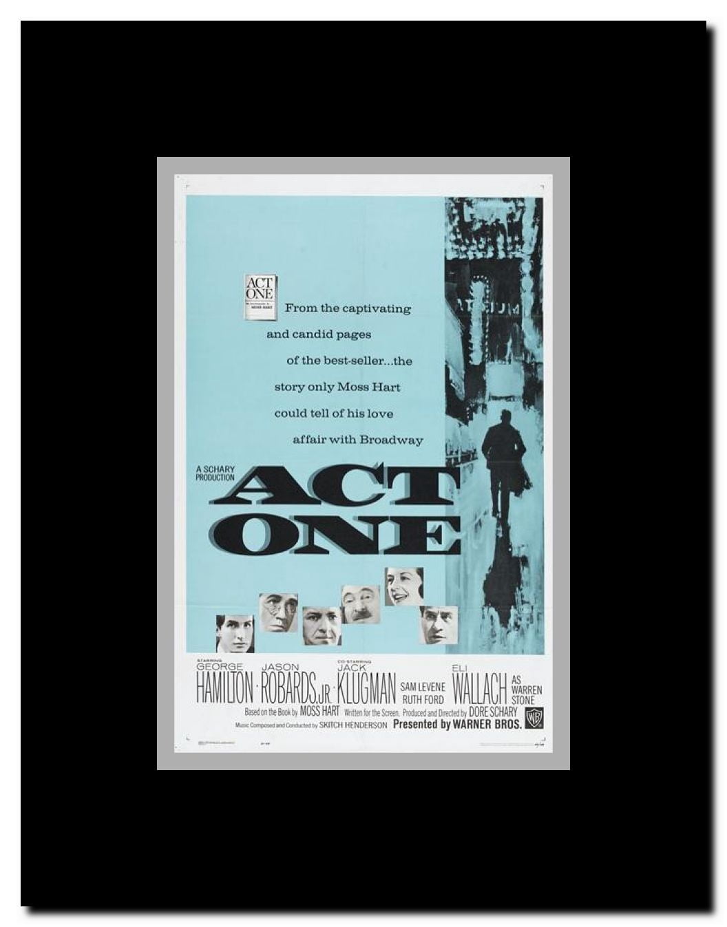 Act One Framed Movie Poster