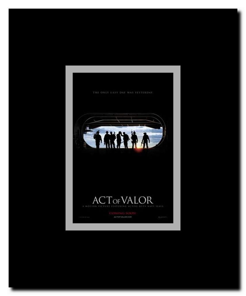 Act of Valor Framed Movie Poster