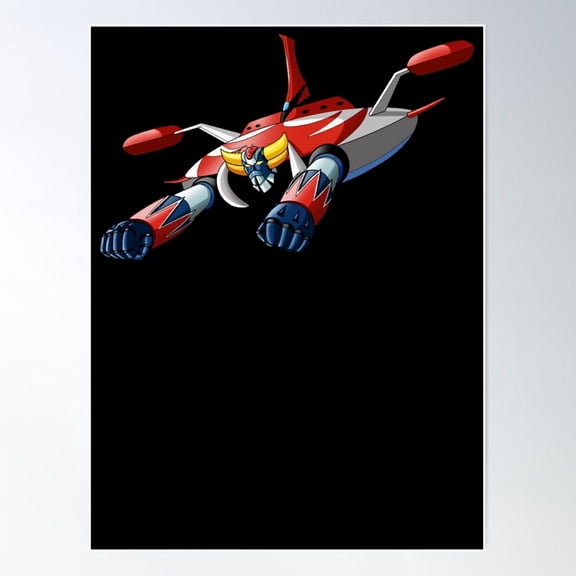 Actarus Ufo Robot Classic . Poster Wall Art, Modern Wall Decor For Living Room Bedroom, 8x12 UNFRAMED