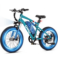 thumbnail image 1 of Actbest 20"x4.0" Electric Fat Tire Bike for Adults, 500W Motor 20 MPH, 48V 10.4Ah Battery, 7 Speed, E-Mountain Bike for Man Teen, 1 of 6