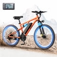 thumbnail image 1 of Actbest 27.5" Electric Mountain Bike for Man Teens, 500W Motor, 48V 10.4Ah Battery, 21-Speed EBike, Front Suspension, LCD Display, Wide Saddle, Electric Bike for Adults, 1 of 7