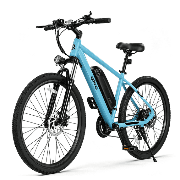 Qlife Racer Electric Bike for Adults, 26" Tires, 21-Speed, Up to 40 Miles with 350W Motor,48V 7.8Ah Removable Battery, Mountain Lightweight Ebike