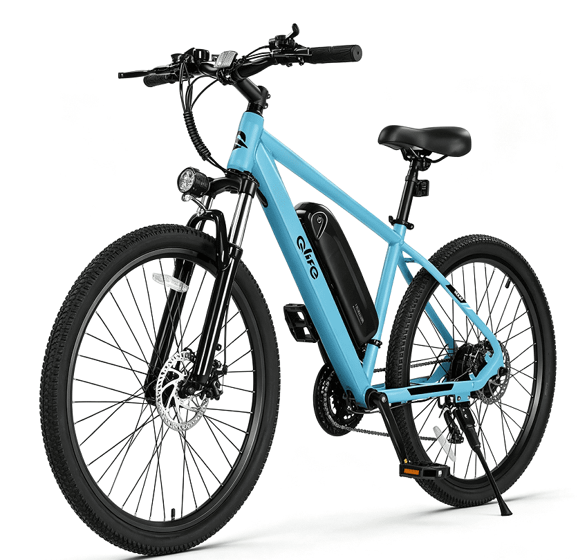 Actbest Racer Electric Bike for Adults, 26" Tires, 21-Speed Mountain Lightweight Ebike with 350W Brushless Motor,48V 375Wh Removable Battery,Up to 40 Miles Range