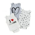 thumbnail image 1 of Actgleam Baby Sleeveless Bodysuits Snap Closure Onesies for Infant，12-18 Months, 1 of 9