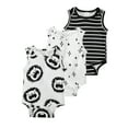 thumbnail image 1 of Actgleam Baby Sleeveless Bodysuits Snap Closure Onesies for Newborns，3-6 Months, 1 of 9