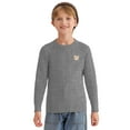 thumbnail image 1 of Actgleam Boys Sweaters Girls Long Sleeve Crew Neck Knit Pullover Sweater for Kids,Gray,8-9Years, 1 of 9