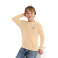 thumbnail image 1 of Actgleam Boys Sweaters Crew Neck Long Sleeve Knit Pullover Sweater for Kids,Khaki,6-7Years, 1 of 8