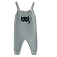 thumbnail image 1 of Actgleam Newborn Baby Boy Girl Halloween Outfits Sweater Rompers Sleeveless Overalls 6-9 Months Infant One Piece Clothes, 1 of 9