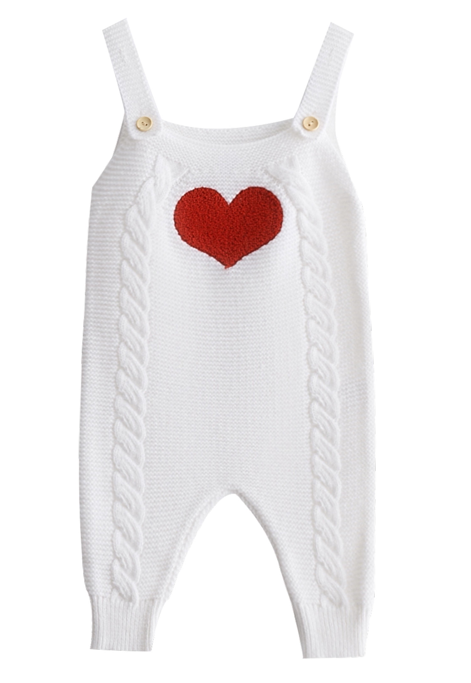 Baby Quilted Star Overalls Romper