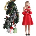 thumbnail image 1 of Actgleam Toddler Girls Long Sleeve Dress Christmas Formal Dresses,4Year, 1 of 9