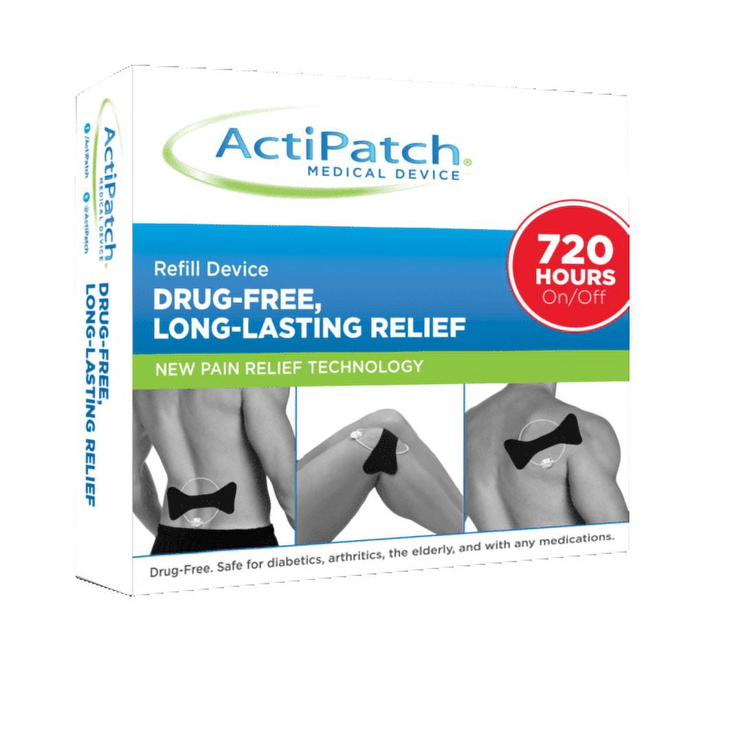 ActiPatch Advanced Long-Lasting Pain Relief - Refill Pack