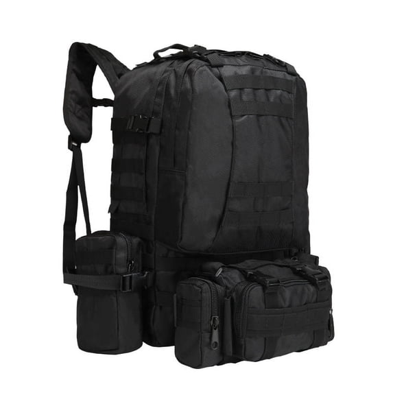 Actical Army Camouflage Camping Combination Backpack,Jungle digital