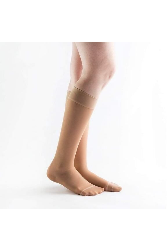 Women's Sheer Knee High 15-20 mmHg Compression Stockings