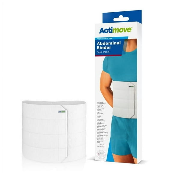 Actimove 4-Panel Abdominal Binder, X-Small