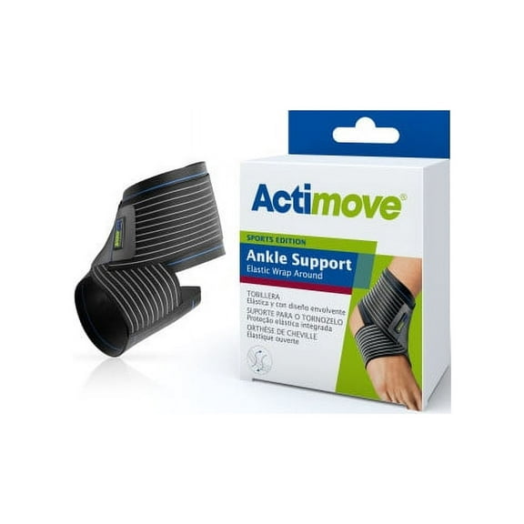 Actimove Ankle Support, Elastic Wrap Around, Large