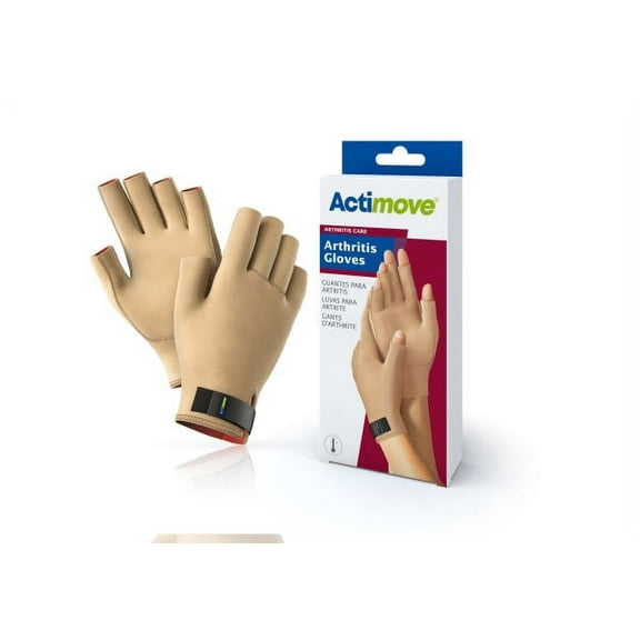Compression Gloves Actimove Open Finger XL Wrist Hand Specific Pair (1 Pair)