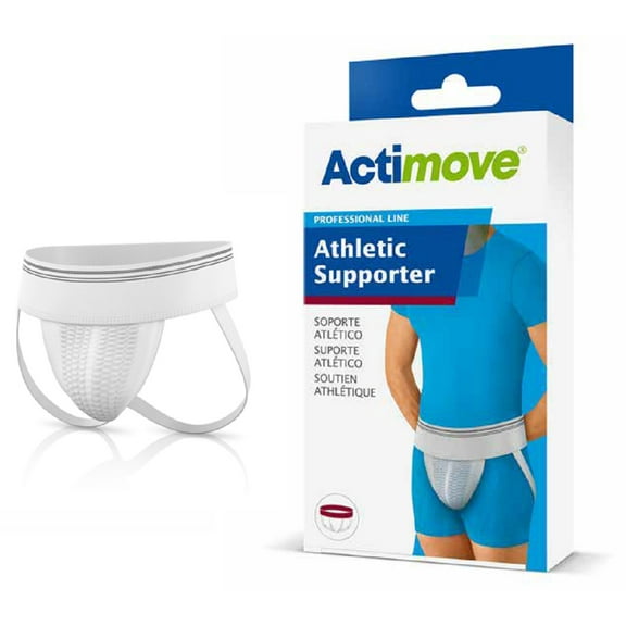 Actimove Athletic Supporter White Large (36" - 40")