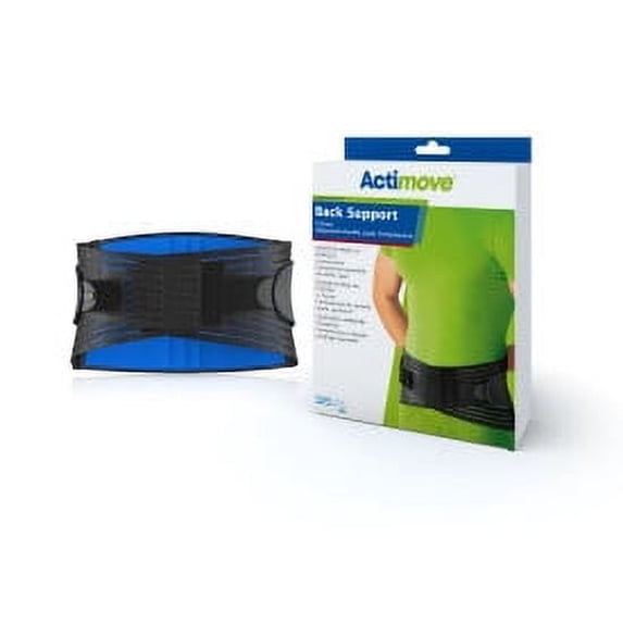 Actimove Back Support, 4 Stays, Adjustable Double Layer Compression, X-Large