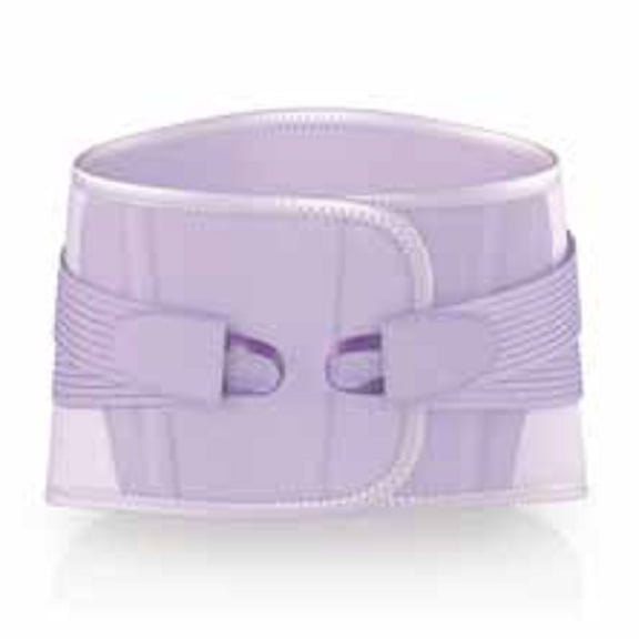 Actimove Deluxe Lumbar Sacral Support Rigid Panel, For Women Lavender Small (28" - 32")