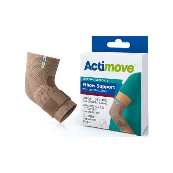 Actimove Elbow Support Pressure Pads, Strap (Size: S) Beige