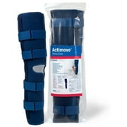 Actimove Genu Eco, Knee Immobilizer, Blue, 28in 71cm, Medium/Large < 5 10  / 18 - 25-1/2