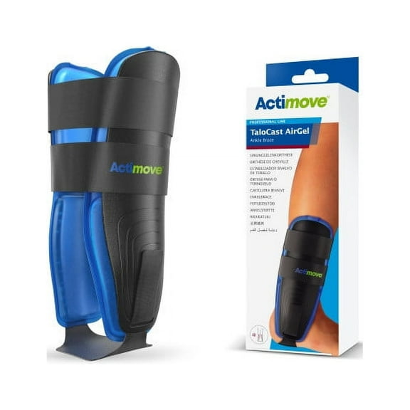 Actimove Professional Line TaloCast AirGel Ankle Brace, Small/Medium (Trainer)