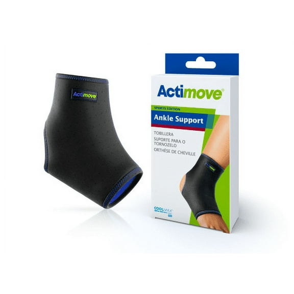 Actimove Sports Edition Ankle Support, Black, X-Large