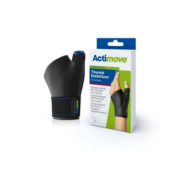Actimove Thumb Stabilizer, Black, Small / Medium