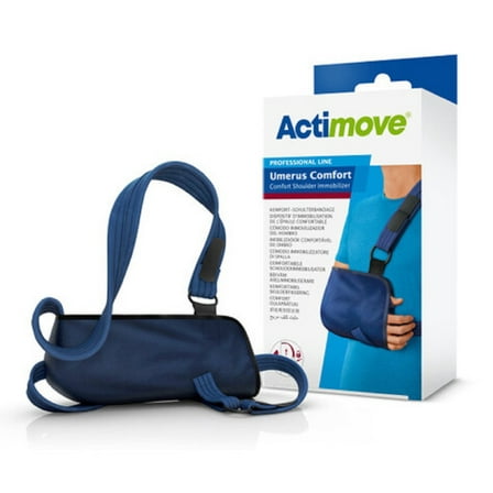 Actimove Umerus Comfort - Comfort Shoulder Immobilizer, Blue, Small (13″ – 14-1/2″)