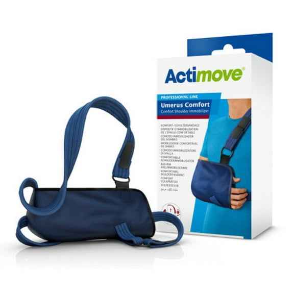Actimove Umerus Comfort - Comfort Shoulder Immobilizer, Blue, Small (13 14-1/2)