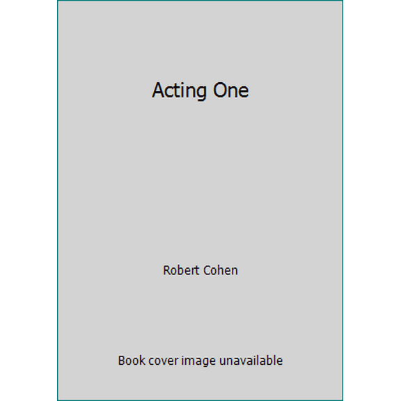 Pre-Owned Acting One (Paperback) 1559349409 9781559349406