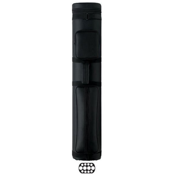 Action 4 Butt x 8 Shaft Hard Case Black AC48 Pool Billiard Cue Case ...