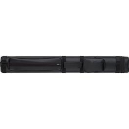 McDermott 2x2 Hard Oval Vinyl Pool Cue Case - Brown, Holds 2 Butts & 2 Shafts, Zippered 5 thumbnail image