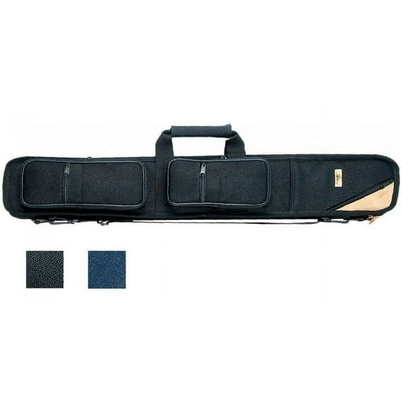 Action ACSC07 BLACK 2Bx4S Billiards Pool Cue Stick Case w/ Shoulder Strap