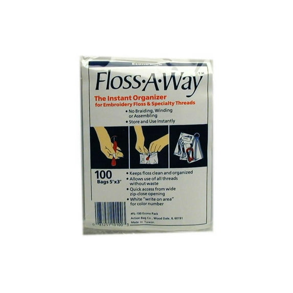 Action Bag Flossaway Bag 100pc