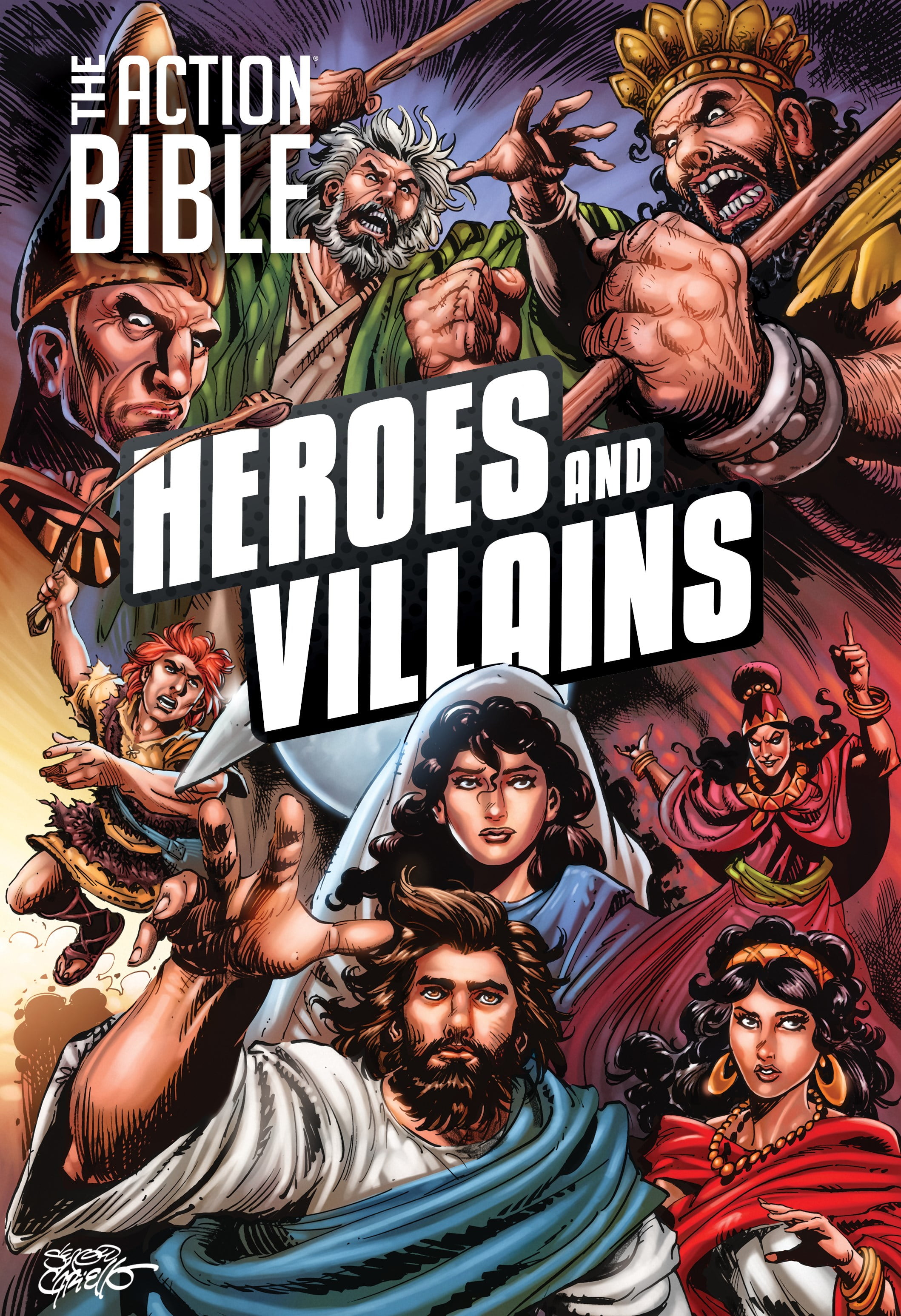 Action Bible Series: The Action Bible: Heroes and Villains
