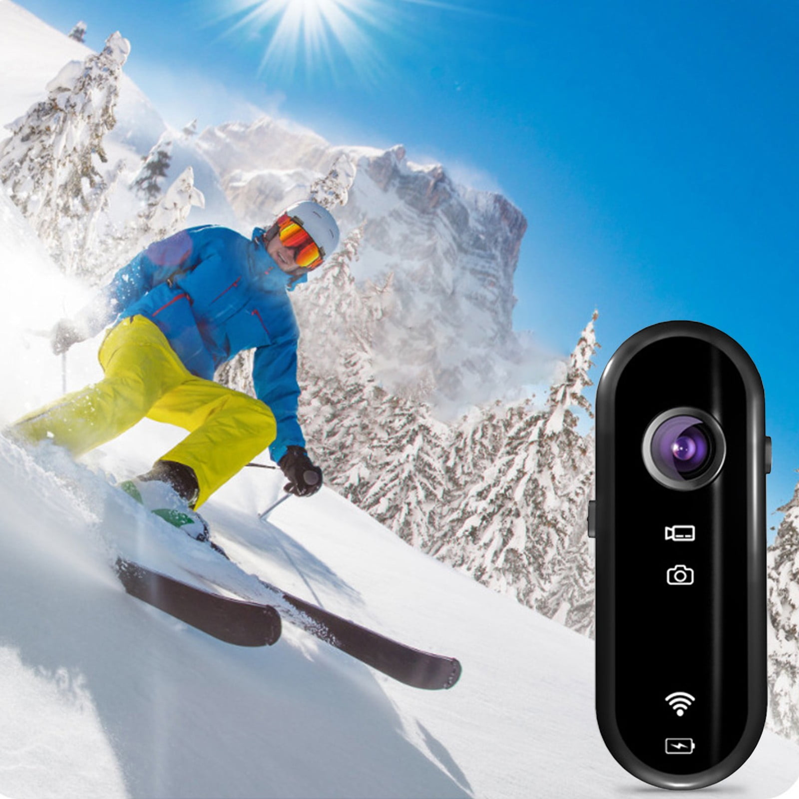 Action Camera 1080P Full HD Head Mounted Magnetic Attraction Motion Camera DV Sport Video Recorder Helmet Bike, Usupdd 2025 Action Camera 1080P Full HD