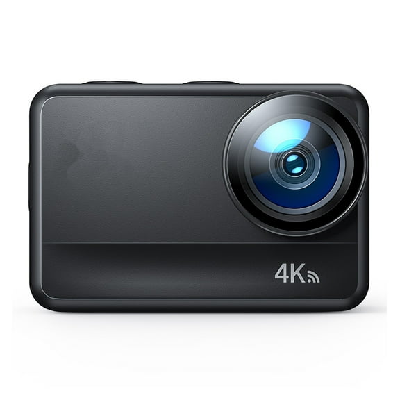 Action Camera 4K 60FPS 8M Bare Machine Waterproof 20MP Touch Screen EIS Remote Control With 1350mAh Batteries ,Easy to Use