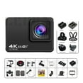 thumbnail image 1 of Action Camera 4K 60fps/30fps With Remote Control Screen Waterproof Sport Camera Drive Recorder Sports Camera Helmet, 1 of 6
