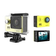 Action Camera 4K WiFi 2.0 Inch Mini 12MP Outdoor Go Waterproof Pro 170D Bicycle Helmet Photo Video Recording 4K Sport Cam DV ,Wide USe