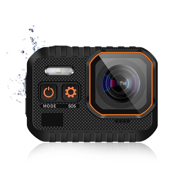 Action Camera 4K60FPS 1/2.4 16MP Sensor With Remote Control Screen Waterproof up to 10m 170° Ultra-Wide