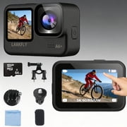 Action Camera,5K/30fps Waterproof Action Camera, with APP & WiFi Control, 1/1.3 Sensor, EIS Anti-Shake, Subject Tracking, Includes 64GB Card, Vlogging Camera Ideal for Sports & Adventure