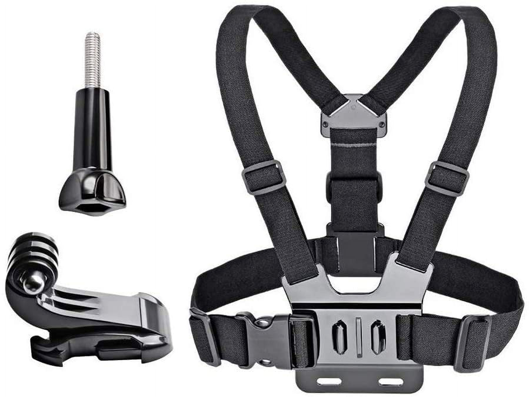 Action Camera Chest Mount Strap Harness Compatible with Gopro Hero 9/8/7/6/5  Session/AKASO EK7000 Brave 4 5 6 Plus/APEMAN/Dragon Touch 