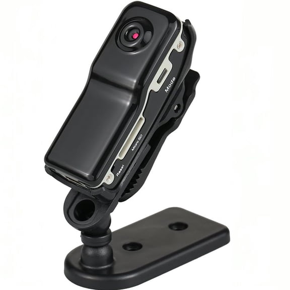 Action Camera, Portable Sports Camcorder with Back Clip and Fixed Bracket, USB Mini Sports Camera for Outdoor Riding Travelling