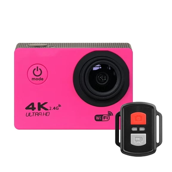 Action Camera, Ultra HD 4K WiFi 2.0&12MP , Underwater Waterproof Pro Sport Camera, Mini Helmet Video Recording Camera ,Easy to Use