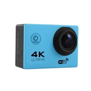 Action Camera Ultra HD 4K WiFi 2.0-Inch Screen 170D Underwater 30M Go Waterproof Pro Helmet Video Recording Cameras Sport Cam ,Wide USe