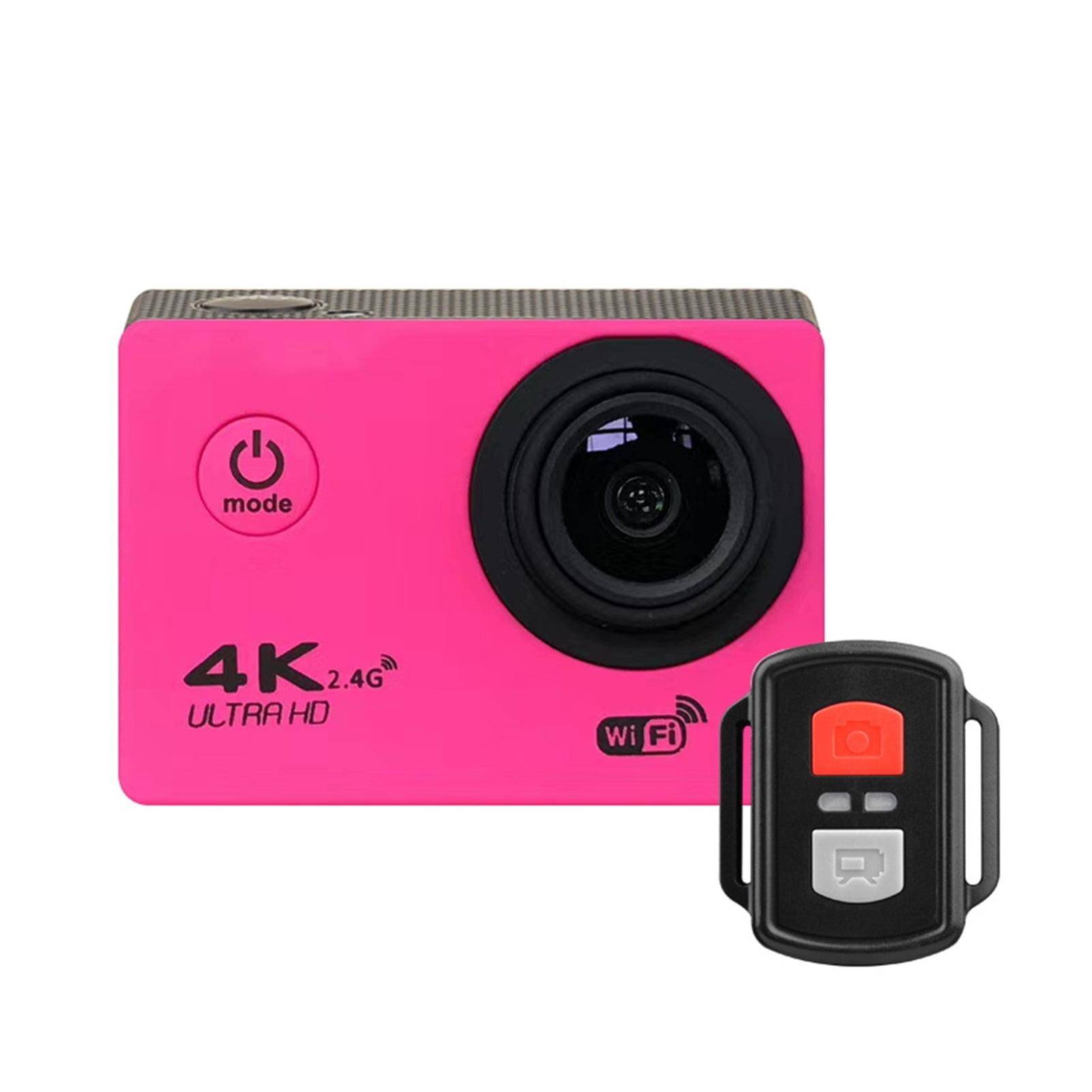 Action Camera Ultra HD 4K WiFi Remote Control Sport Camera30m Waterproof Pro Sports DV Helmet Video Recording Camera ,Wide USe