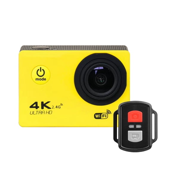 Action Camera Ultra HD 4K WiFi Remote Control Sport Camera30m Waterproof Pro Sports DV Helmet Video Recording Camera ,Wide USe